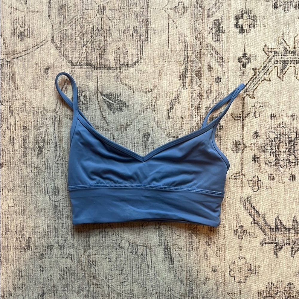 Blue Lululemon Sports Bra